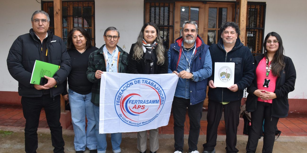 Alcaldesa Marcela Chamorro Macías se reúne con representantes de los gremios de la Salud comunal y regional
